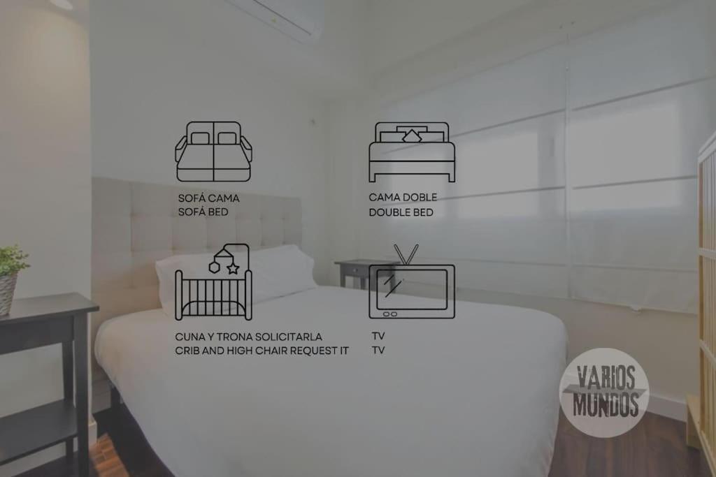 Super Cool Apt Para 4Pax En Plaza De Chueca Madrid Eksteriør billede