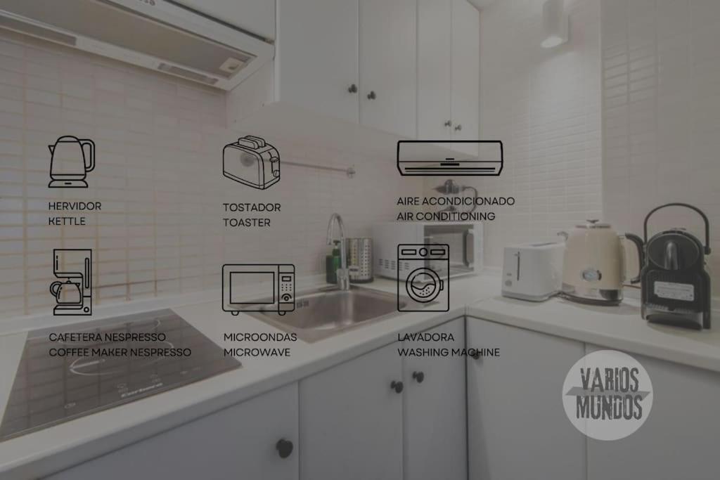 Super Cool Apt Para 4Pax En Plaza De Chueca Madrid Eksteriør billede