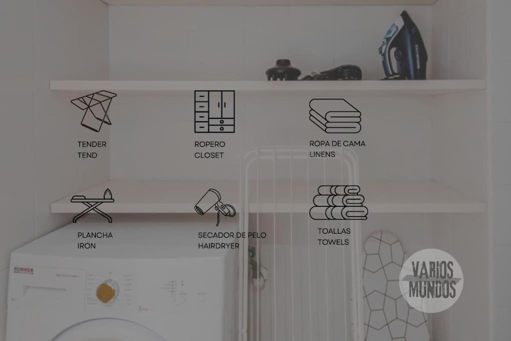Super Cool Apt Para 4Pax En Plaza De Chueca Madrid Eksteriør billede